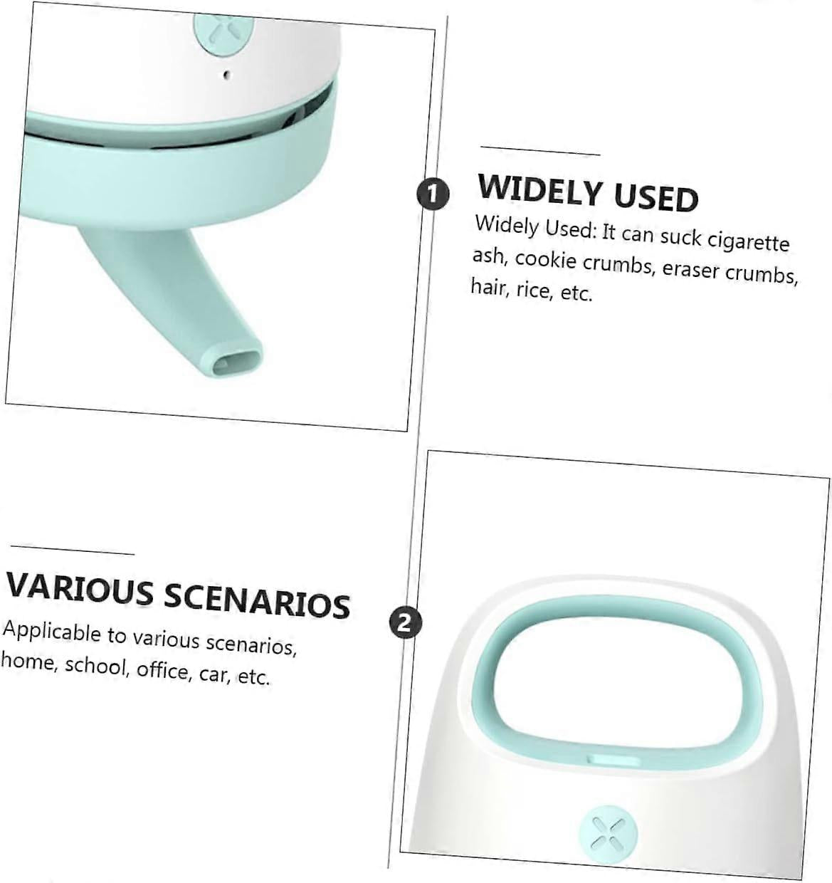 Desktop Vacuum Cleaner Wireless USB Rechargeable