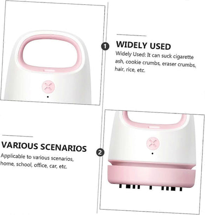 Mini Desktop Vacuum Cleaner with TwoGear Suction