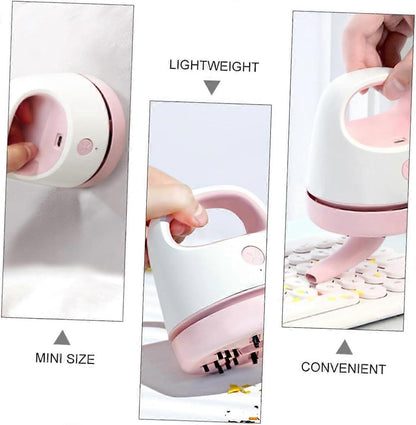 Mini Desktop Vacuum Cleaner with TwoGear Suction
