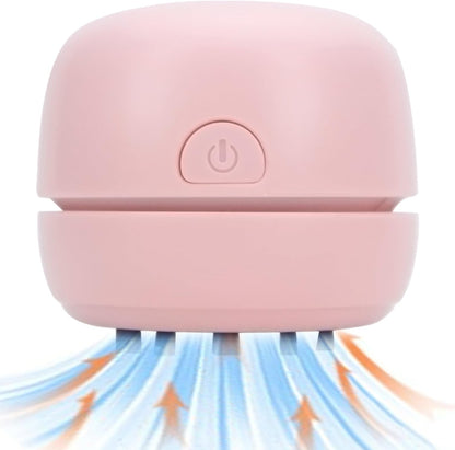 Desktop Vacuum Cleaner USB Recharging, Portable Mini Vacuum Cleaner
