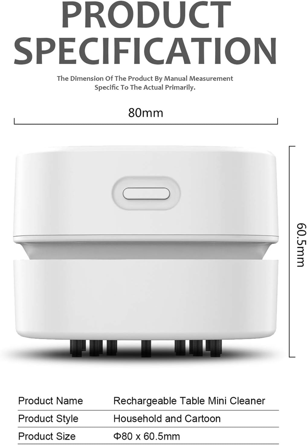 Desktop Vacuum Cleaner,Mini Table dust Sweeper Energy Saving