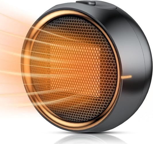 Space Heater, Portable Electric 500W PTC Ceramic Heaters