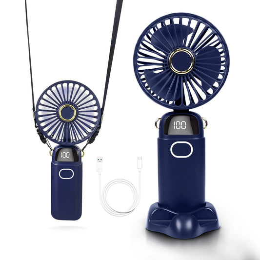Portable Handheld Fan | USB Rechargeable with 5 Speed