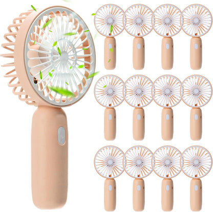 Mini portable handheld fan, perfect for travel.