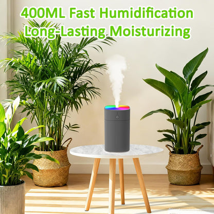 400ml Mini Humidifiers for Bedroom, Portable Aroma Diffuser