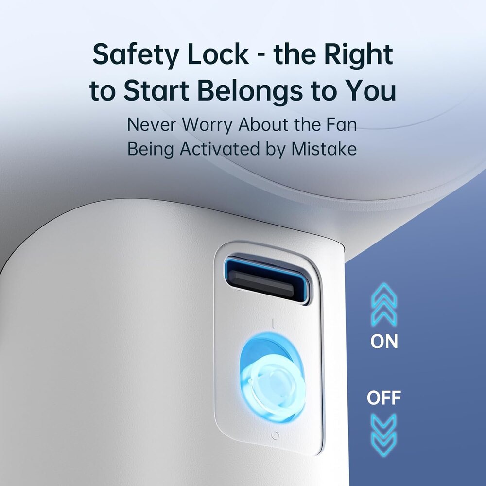 High-Speed Turbo Handheld Fan