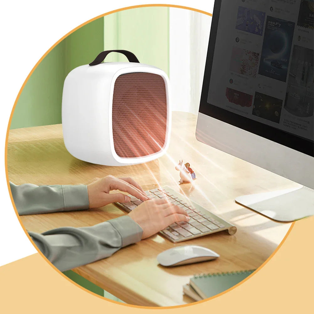 Electric Space Heater Portable Ceramic Desktop Indoor Heater