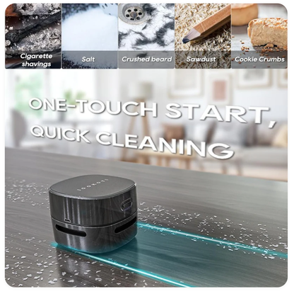 Mini Desktop Vacuum - Say Goodbye to Dust & Crumbs!